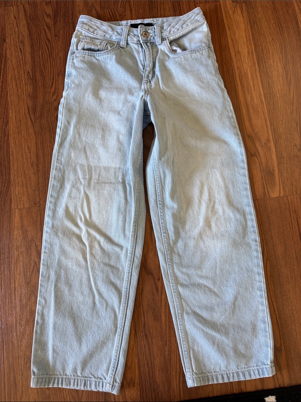 Vans Light Blue Girls Straight-Leg Jeans
